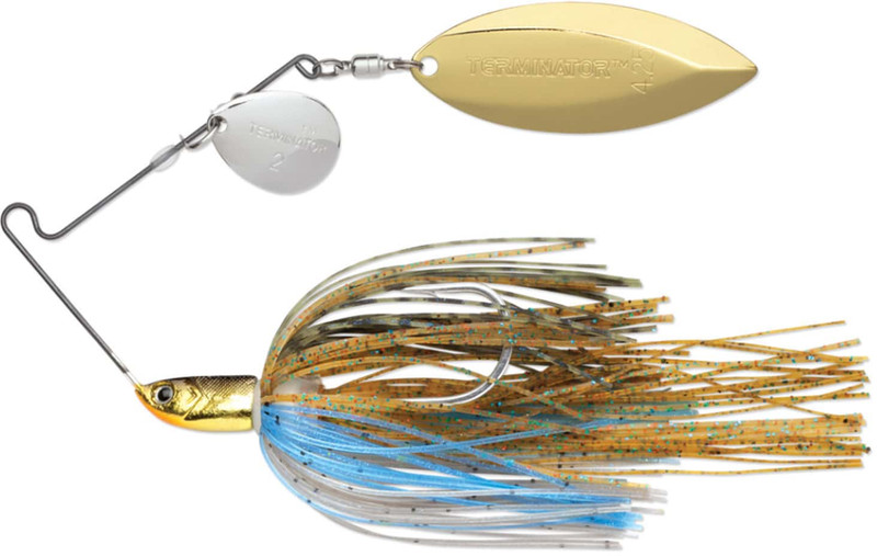 MyTackle.com. Terminator T-1 Series Titanium Spinnerbaits - Double Willow