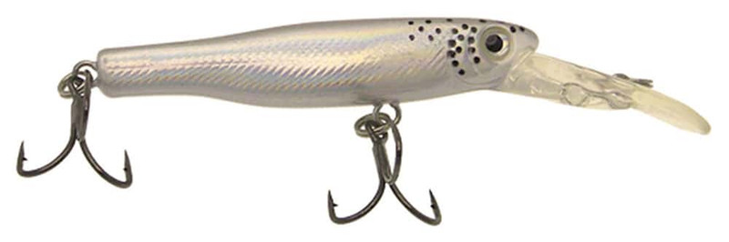 Thundermist Lure Company Misty Minnow Crank Bait, Blue/Silver