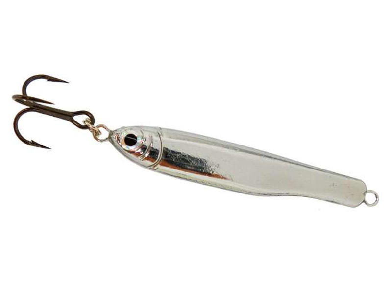 Thundermist Stingnose Jigging Spoon - Silver - 1/2 oz. - TackleDirect