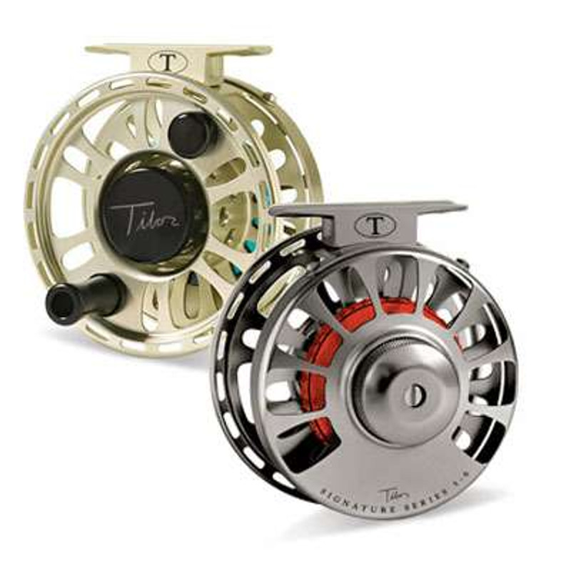 Tibor Signature Series 5/6 Fly Fishing Reels - Satin Gold