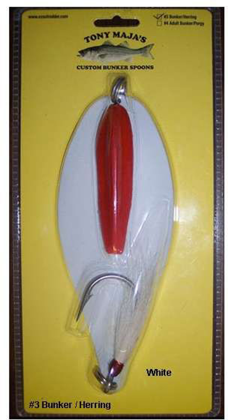 Tony Maja #1 Peanut Bunker Spoon - Fishing Lures