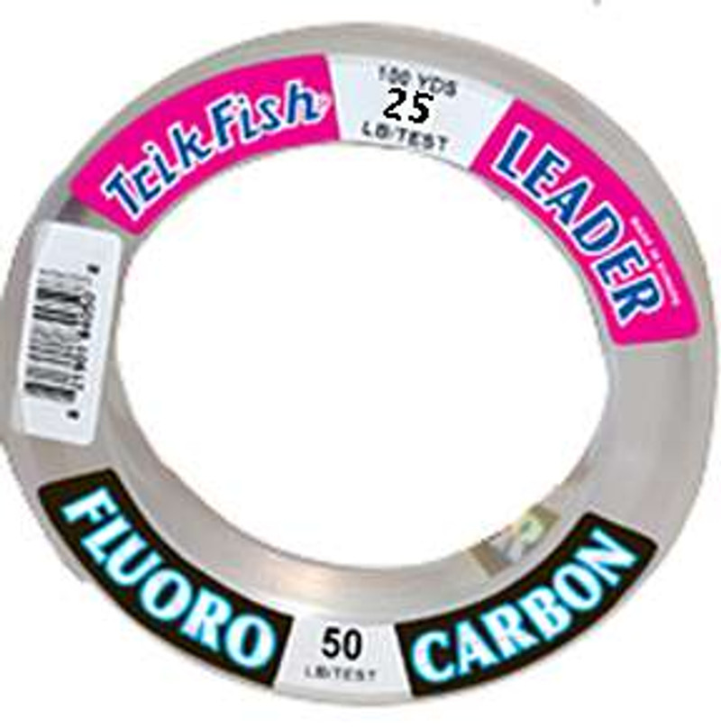 Triple Fish Fluorocarbon Leader 25yds 20lb Test - TackleDirect