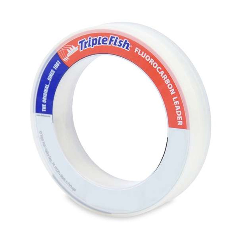 Triple Fish Fluorocarbon Leader 100yds 100lb Test