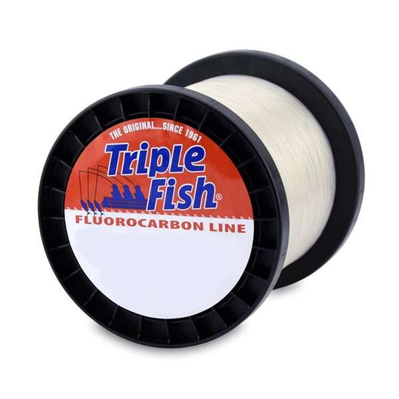 Triple Fish Fluorocarbon Line 1lb Spool 50lb Test