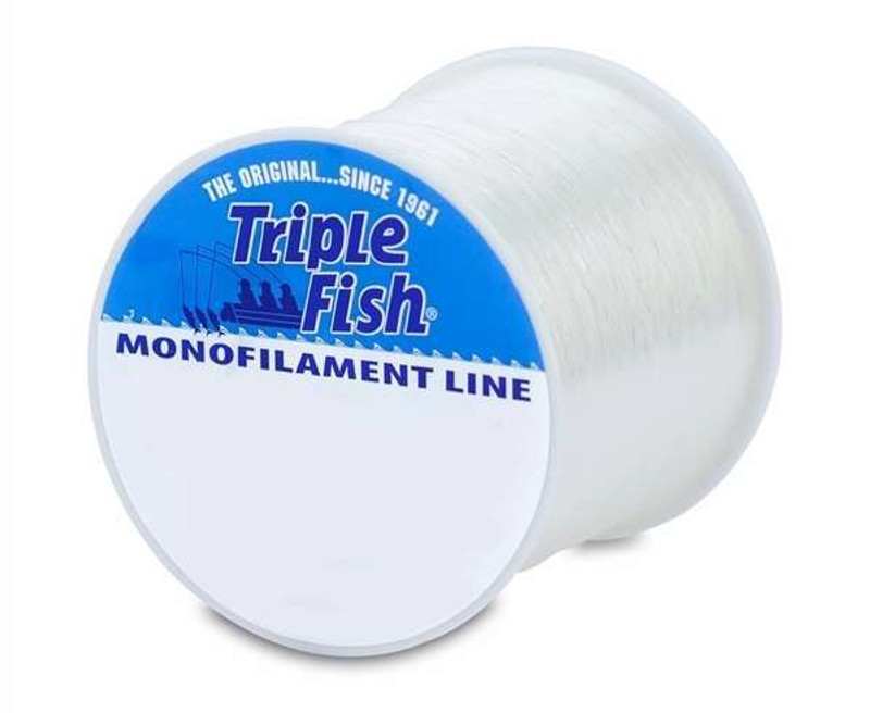 Triple Fish 6 lb Test/1 lb Spool Fluorocarbon Fishing Line, Clear