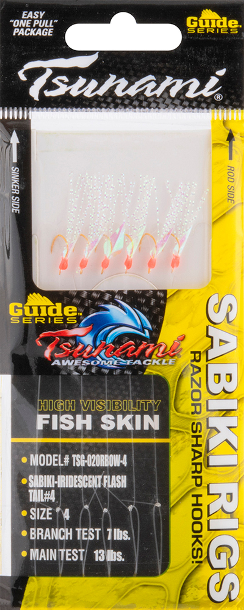 Tsunami Replica Sand Eel Lures - TackleDirect