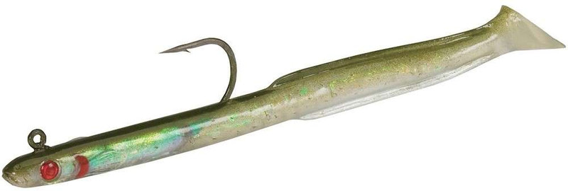 Runoff Lures Sand Eel Jig, Olive