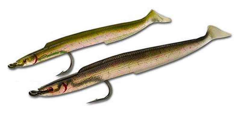 Tsunami HWE8-2 Holographic Sand Eel Lures - 8 in. - TackleDirect