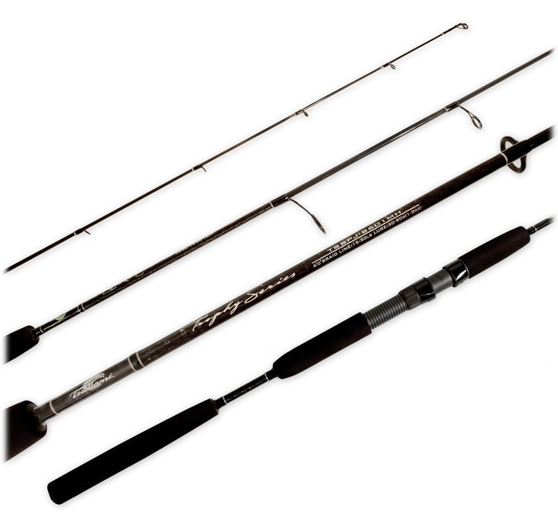 Tsunami Trophy Series Slow Pitch Jigging Spinning Rods