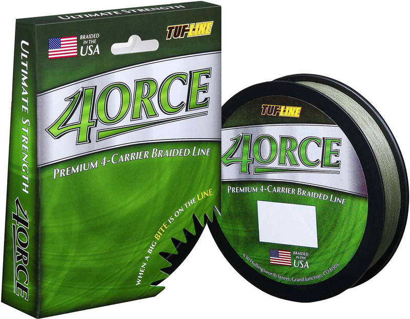 Tuf-Line 4ORCE - Green - 125 yd. (80 lb.) - TackleDirect