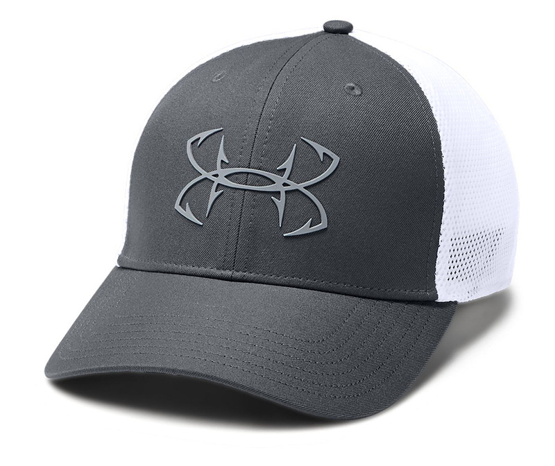 Under Armour Fish Hunter Cap - Washed Blue/White - S/M - TackleDirect