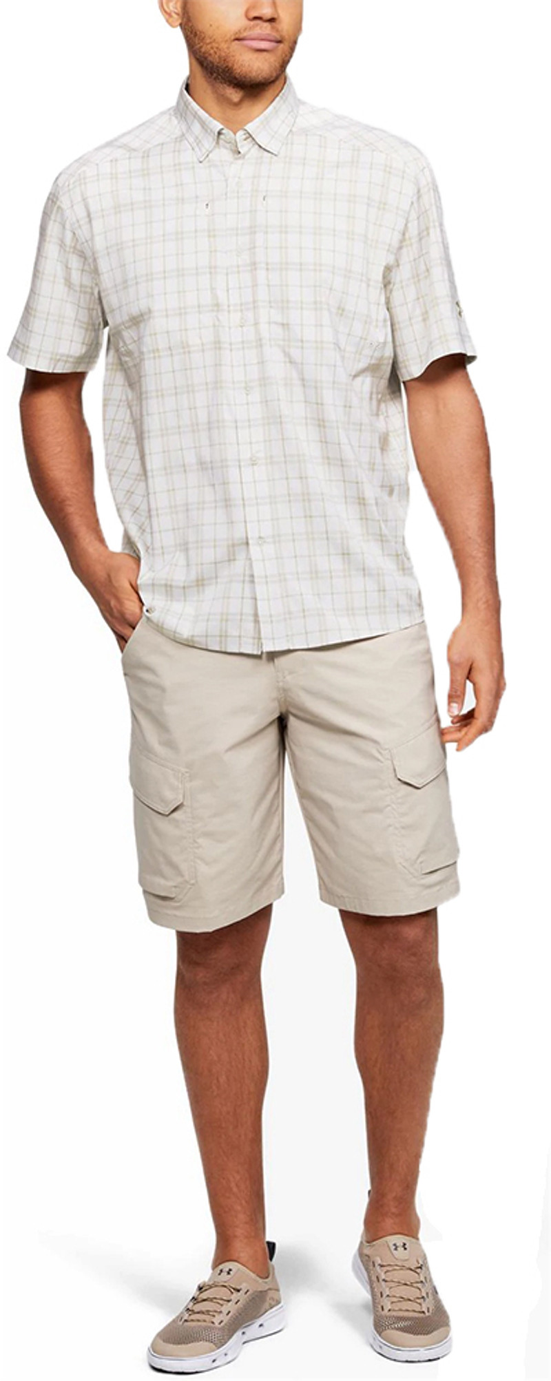 Under Armour Tide Chaser 2.0 Short Sleeve Shirt ? Plaid - TackleDirect