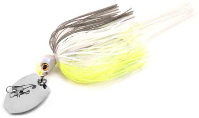 VandM Pacemaker Lightning Blade Jig - 1/2oz Threadfin Shad-Silver