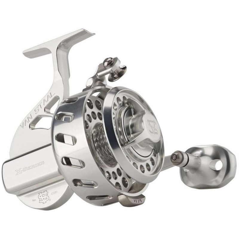 Van Staal VS275XP VS X-Series Spinning Reel Polished Silver VS275SXP