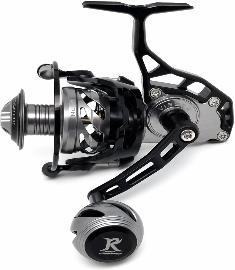 Visser Spinning Reel No. 3 Black