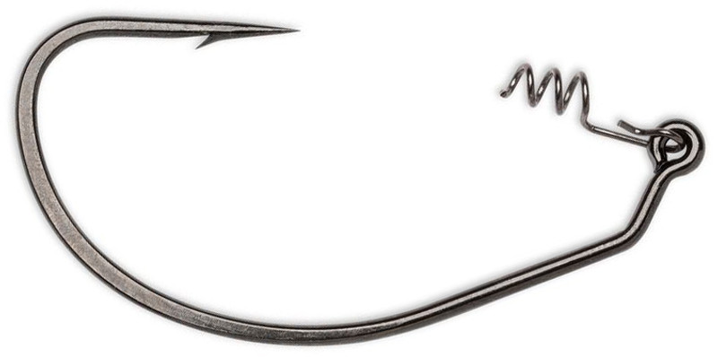 VMC Heavy Duty Worm Hook Black Nickel 4/0