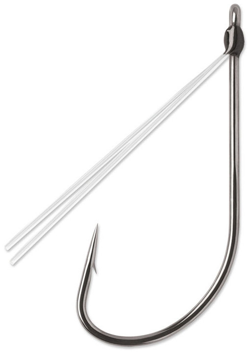 VMC RedLine Series Drop Shot Hooks - 1/0 - 6 Pack - TackleDirect