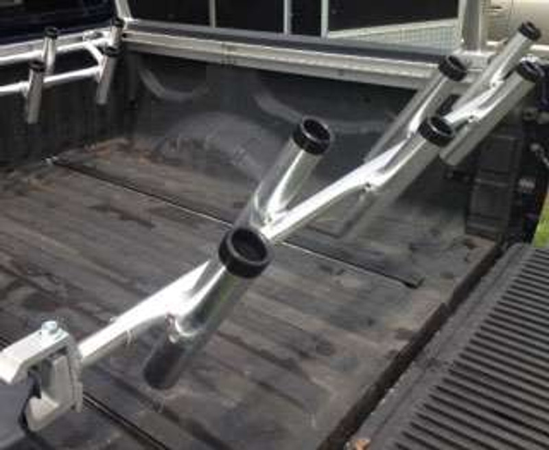 Wahoo Industries Truck Bed Rod Rack (Item 134) - TackleDirect