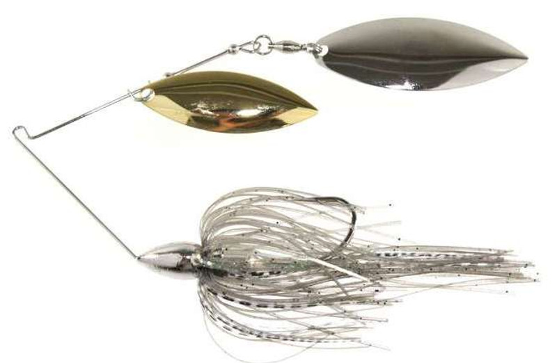 War Eagle Dual Willow Leaf Spinnerbait - 1/2oz Nickel Mouse