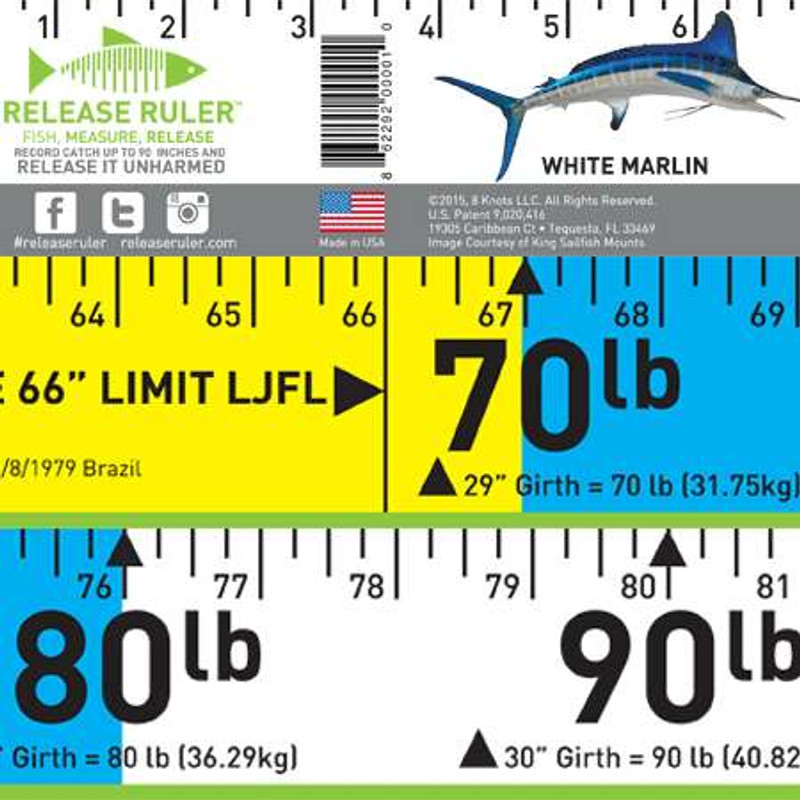 Striped Marlin Ruler