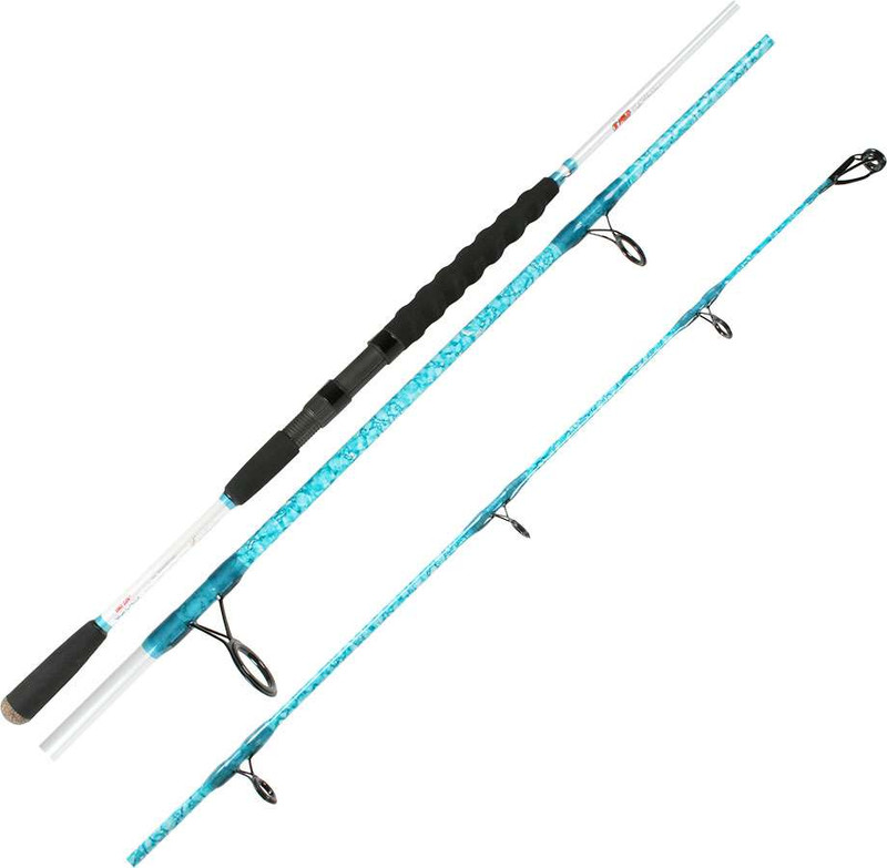 Wright McGill Medium Blair Wiggins S-Curve Inshore Rod, Flats Blue