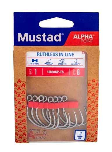 Pack De 2 Têtes Plombées Tackle Tactics Head Hunter Extreme SWS – 1/8 Oz 6/0 Pour Pêche