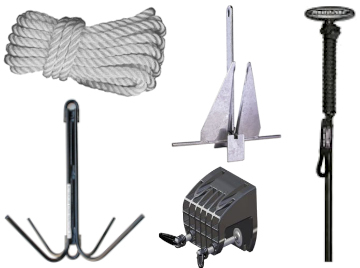 Anchors, Moorings, Lines and Accessories