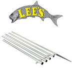 Lees Tackle Sidewinder Outrigger Poles