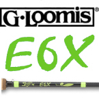 G. Loomis E6X Bass Series Rods