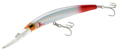 Yo-Zuri Crystal Minnow Deep Diver 5-1/4in HBGS Bleeding Ghost Shad