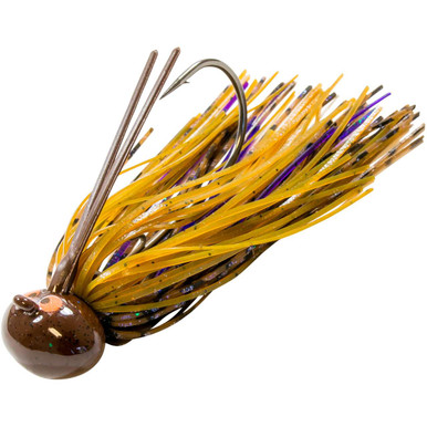 Z-Man CrossEyeZ Football Jig - 1/2oz - Pumpkin Jelly