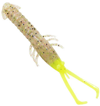 Z-Man Trout Trick Jerk ShrimpZ - 4in - Fried Chicken - TackleDirect
