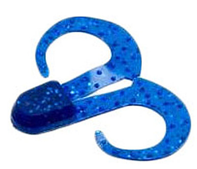 Zoom Swimmin Chunk - 3in - Sapphire Blue - TackleDirect