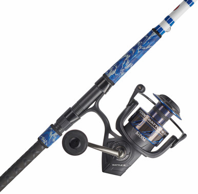 8000 penn battle ii spinning combo Reels  Coyote Bait & Tackle and its instant anti Penn BTLIII8000LE102H Battle III LE