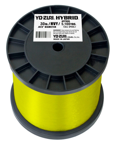 Yo-Zuri Hybrid Fluorocarbon - Yellow - 30lb Test - TackleDirect