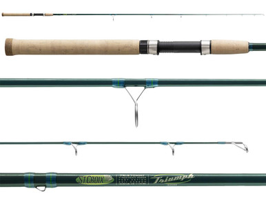 older green st.croix spinning rod St. Croix TSF106MH2 Triumph Surf and eco St. Croix Triumph Inshore TRIS70MF