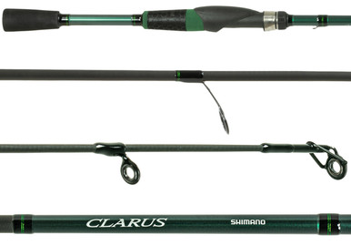 shimano clarus travel spinning rod 2-piece 6'6 CSS66M2F saltwater or anything in between Shimano Clarus F Casting Rod