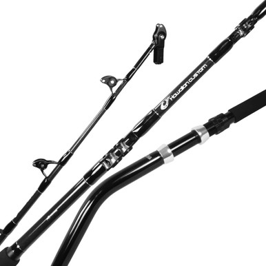 okuma 20-80lbs saltwater rods LBS Custom Shark Conventional LBS-761-50 stay focused Okuma Hawaiian Custom B Surf