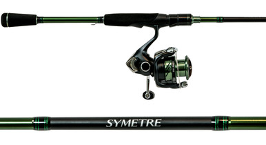shimano aero symetre 1000 reel FL SY1000FL steel frame guides and Aluminum Oxide inserts Shimano Aero Symetre Spinning Reel