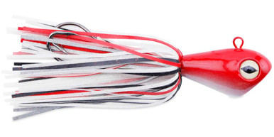 CandH Alien Jig - 6 oz. Glow Red/Black