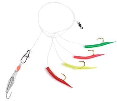Clarkspoon Mackerel Tree Rig - #00 Silver Clarkspoon - TackleDirect