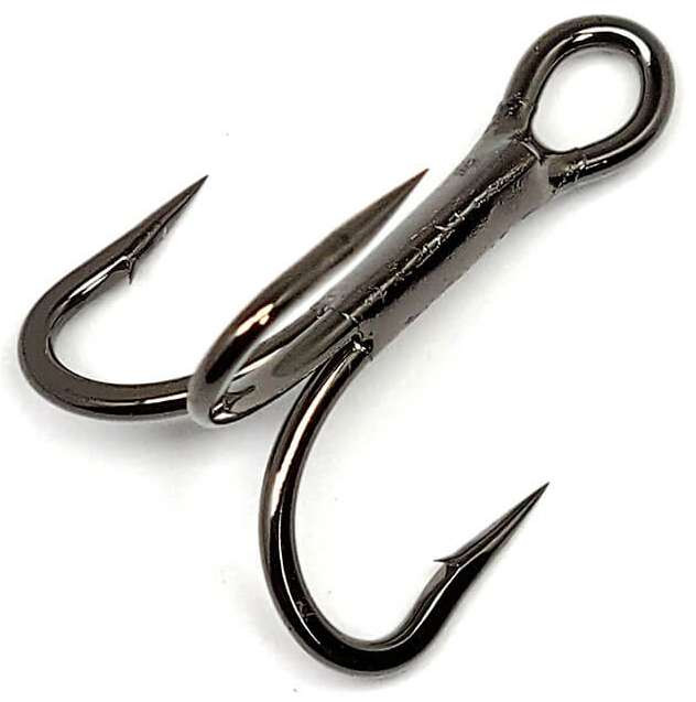 Gamakatsu 62412 Treble Hook Size 2/0 Needle Point 4x Strong NS for