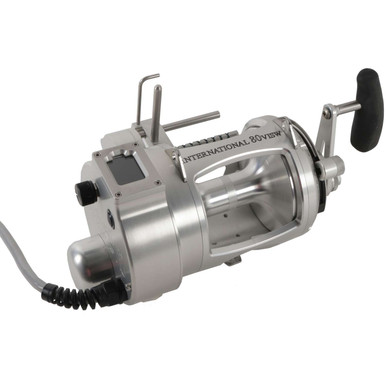 80 lb electric fishing reel Banax Kaigen 7000 BM The Fathom Electric features a true digital line counter based on line diameter inputs MT80 Golden Aluminum Saltwater Boat