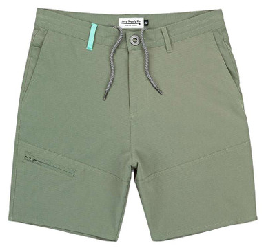 Jetty Mordecai Utility Short - Grey main image 1