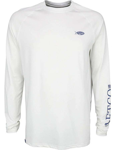 Aftco Yurei Shirt - White - TackleDirect