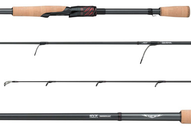 daiwa fishing pole angled handle Tatula Elite P-F 100mm Assembly J92-6701 allowing anglers to feel even the subtlest nibbles Daiwa STAGS711MFS Steez AGS Bass