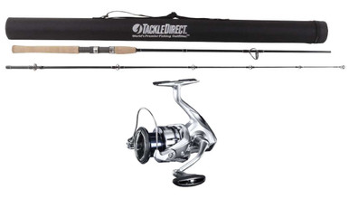 TackleDirect Silver Hook 2-pc/Shimano Stradic FL 4000 Combo