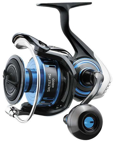 blue daiwa spinning reels Saltist MQ Reel outs reduce weight for effortless handling Daiwa SALTIST5000 Saltist Spinning Reel
