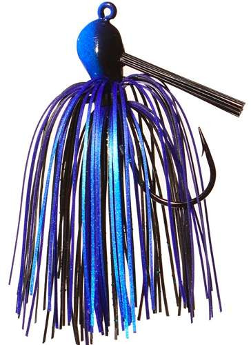 Outkast Tackle Juice Jig - 1/2oz - Black/Blue - TackleDirect