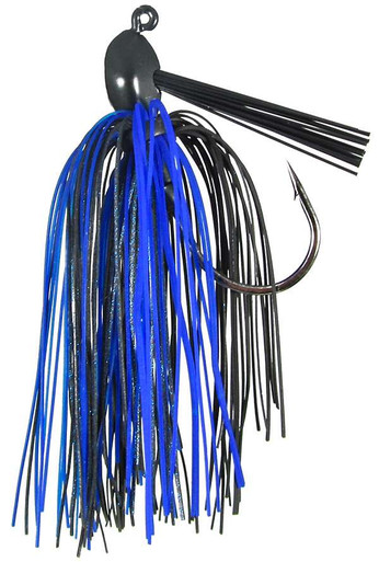Outkast Tackle Stealth Feider Jig - 1/2oz - Black Sapphire - TackleDirect